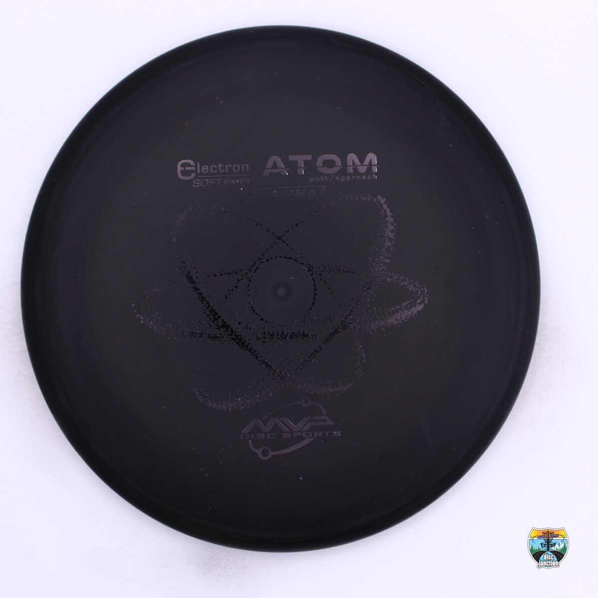 MVP Electron Soft Atom, Manufacturer Weight Range: 170-175 Grams, Color: Black/Black, Serial Number: 0573-0161