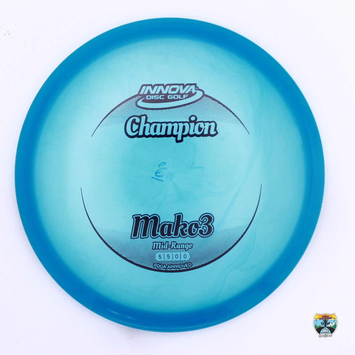 Innova Champion Mako3, Manufacturer Weight Range: 165-169 Grams, Color: Blue, Serial Number: 0508-0007