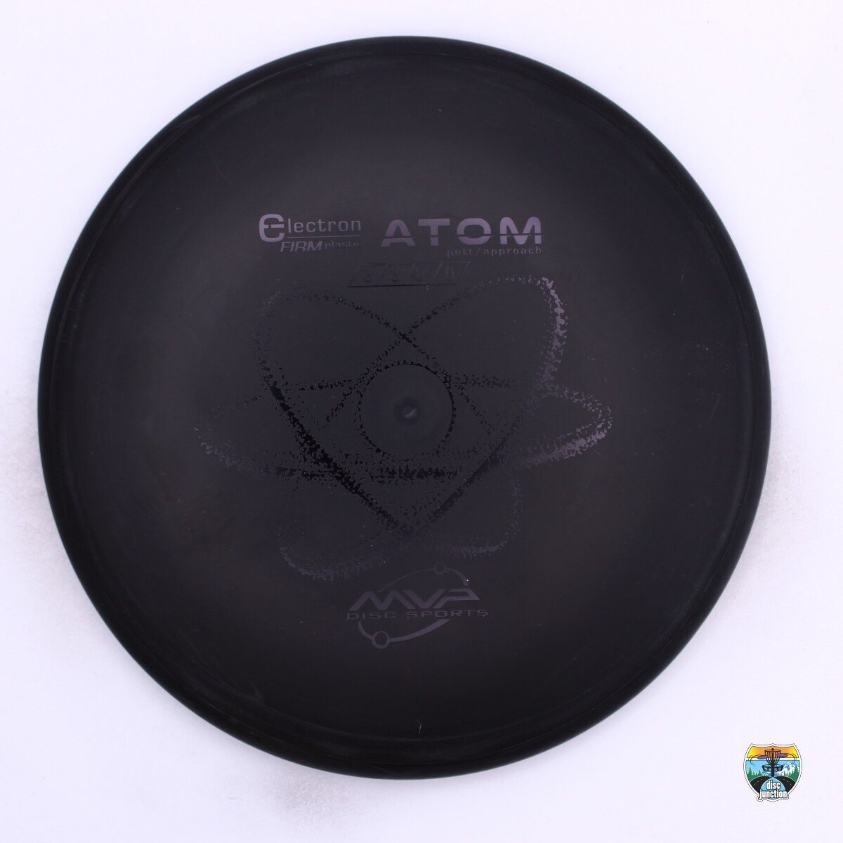 MVP Electron Firm Atom, Manufacturer Weight Range: 170-175 Grams, Color: Black/Black, Serial Number: 0573-0157