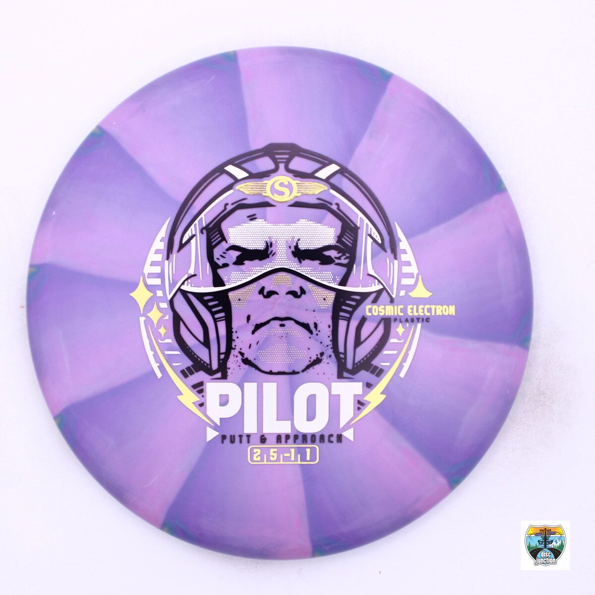 Streamline Cosmic Electron Pilot, Manufacturer Weight Range: 170-175 Grams, Color: Purple, Serial Number: 0015-0766