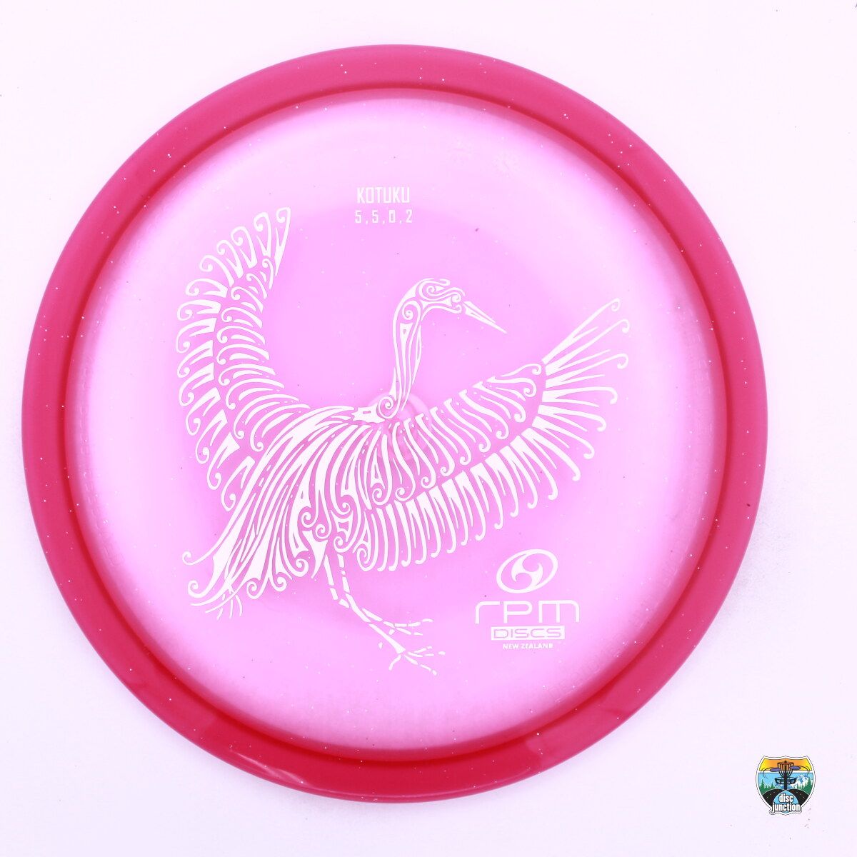 RPM Discs Cosmic Kotuku, Manufacturer Weight Range: 177+ Grams, Color: Pink, Serial Number: 0249-0072