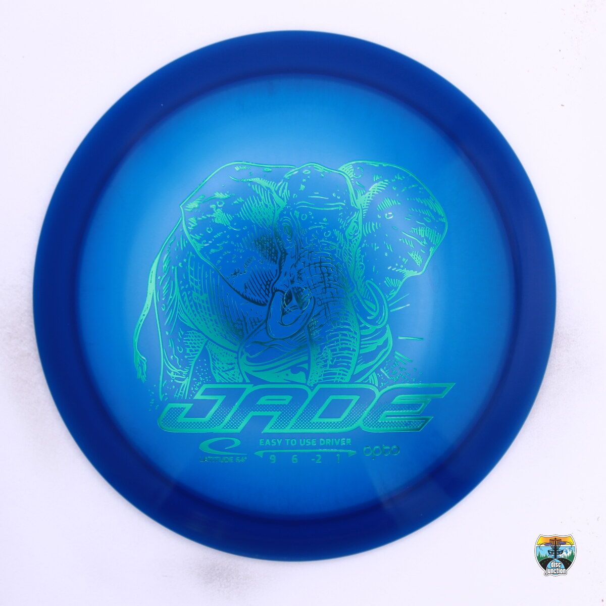 Latitude 64° Opto Jade, Manufacturer Weight Range: 155-159 Grams, Color: Blue, Serial Number: 0598-0024