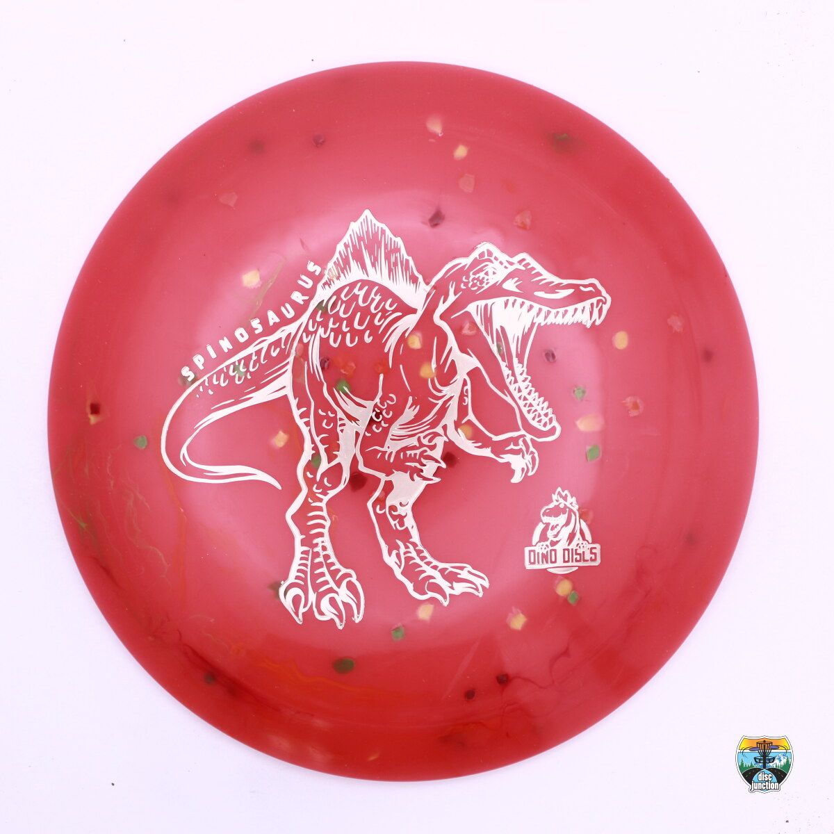 Dino Discs Egg Shell Spinosaurus, Manufacturer Weight Range: 150- Grams, Color: Pink, Serial Number: 0440-0013