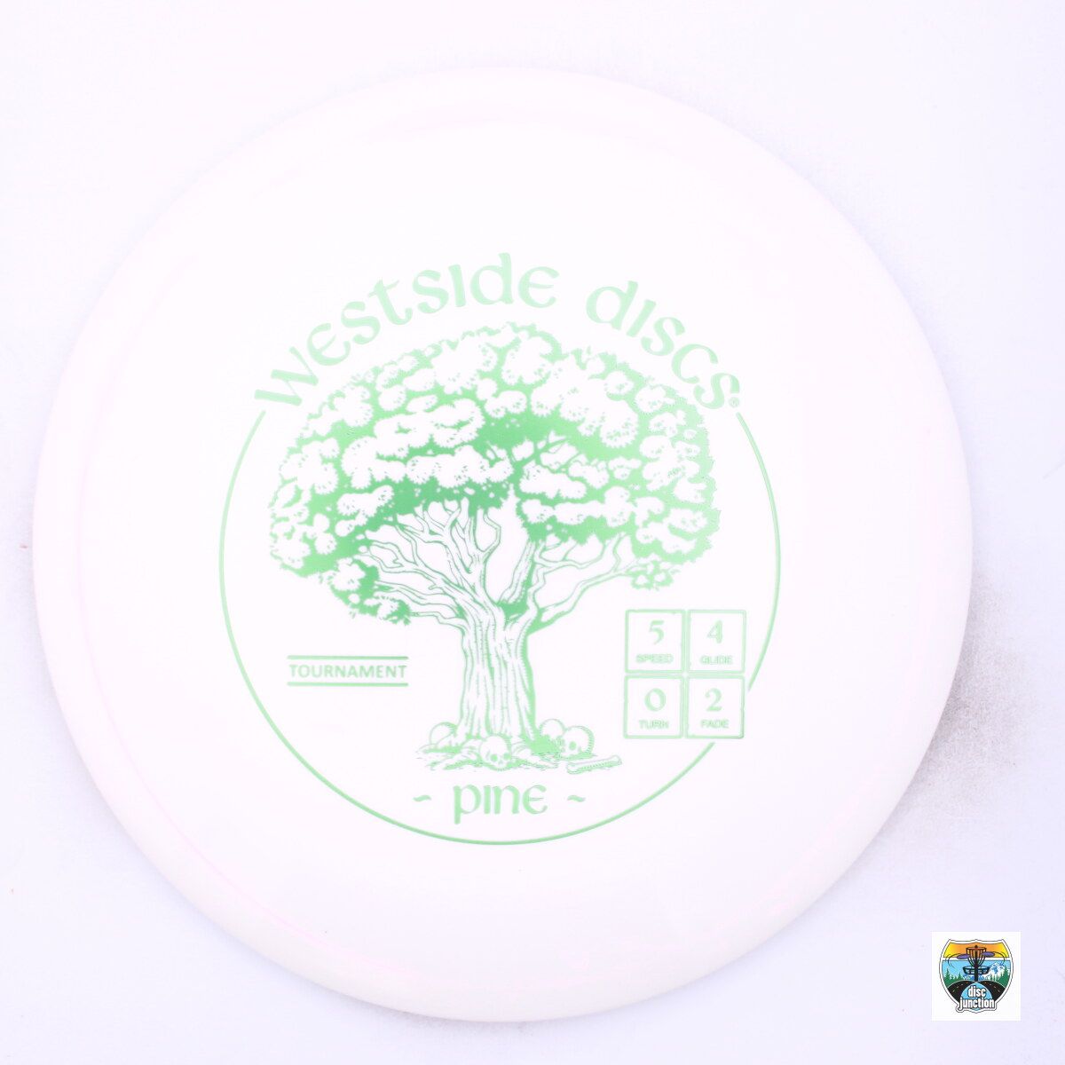 Westside Discs Tournament Pine, Manufacturer Weight Range: 177+ Grams, Color: White, Serial Number: 0035-0108