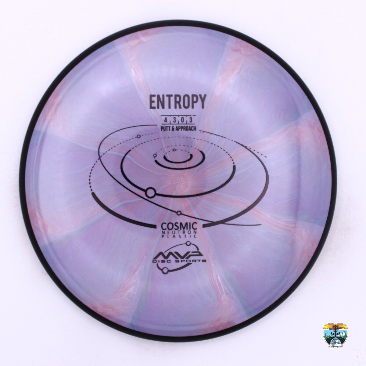 MVP Cosmic Neutron Entropy, Manufacturer Weight Range: 170-175 Grams, Color: Purple/Black, Serial Number: 0348-0130