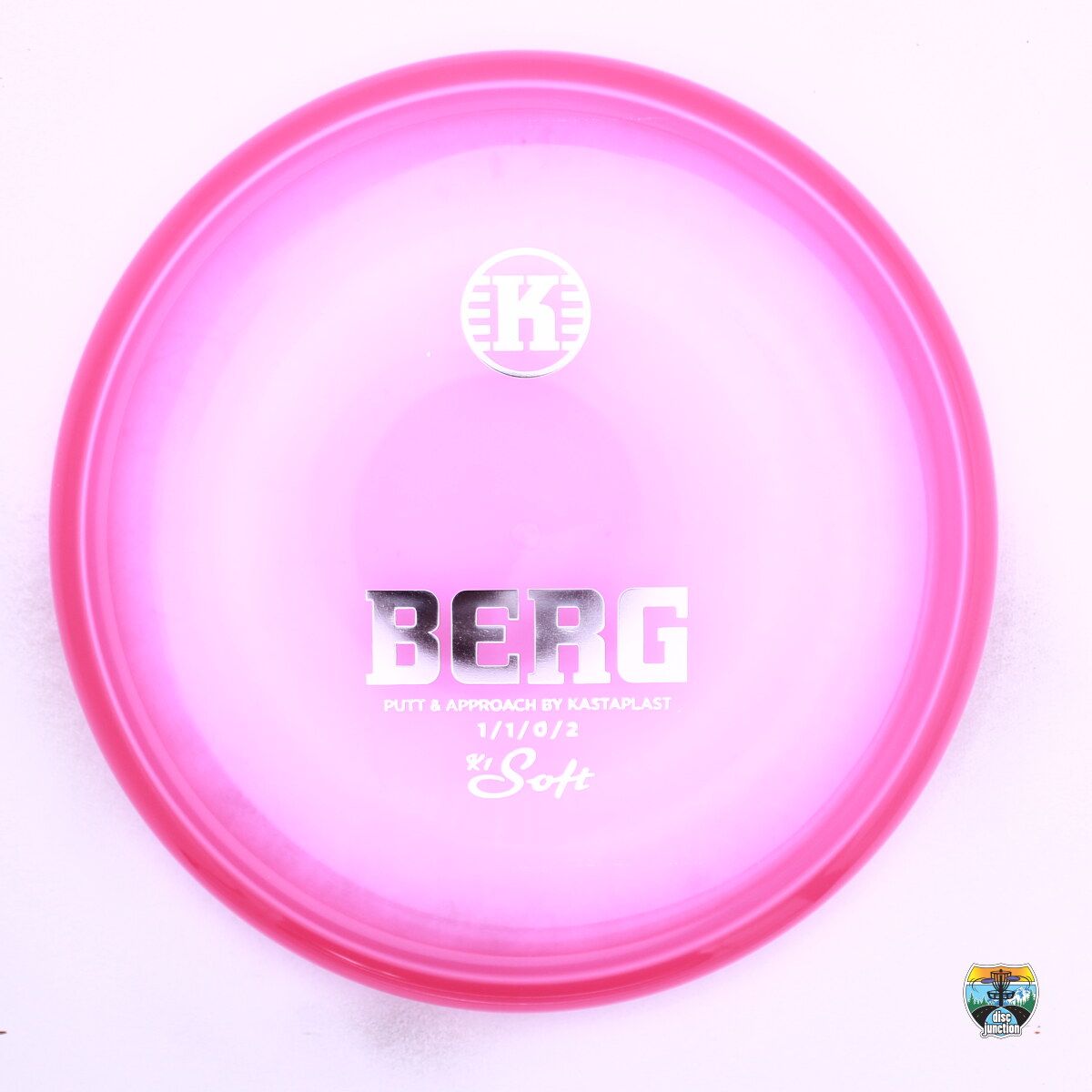 Kastaplast K1 Soft Berg, Manufacturer Weight Range: 173+ Grams, Color: Pink, Serial Number: 0579-0019