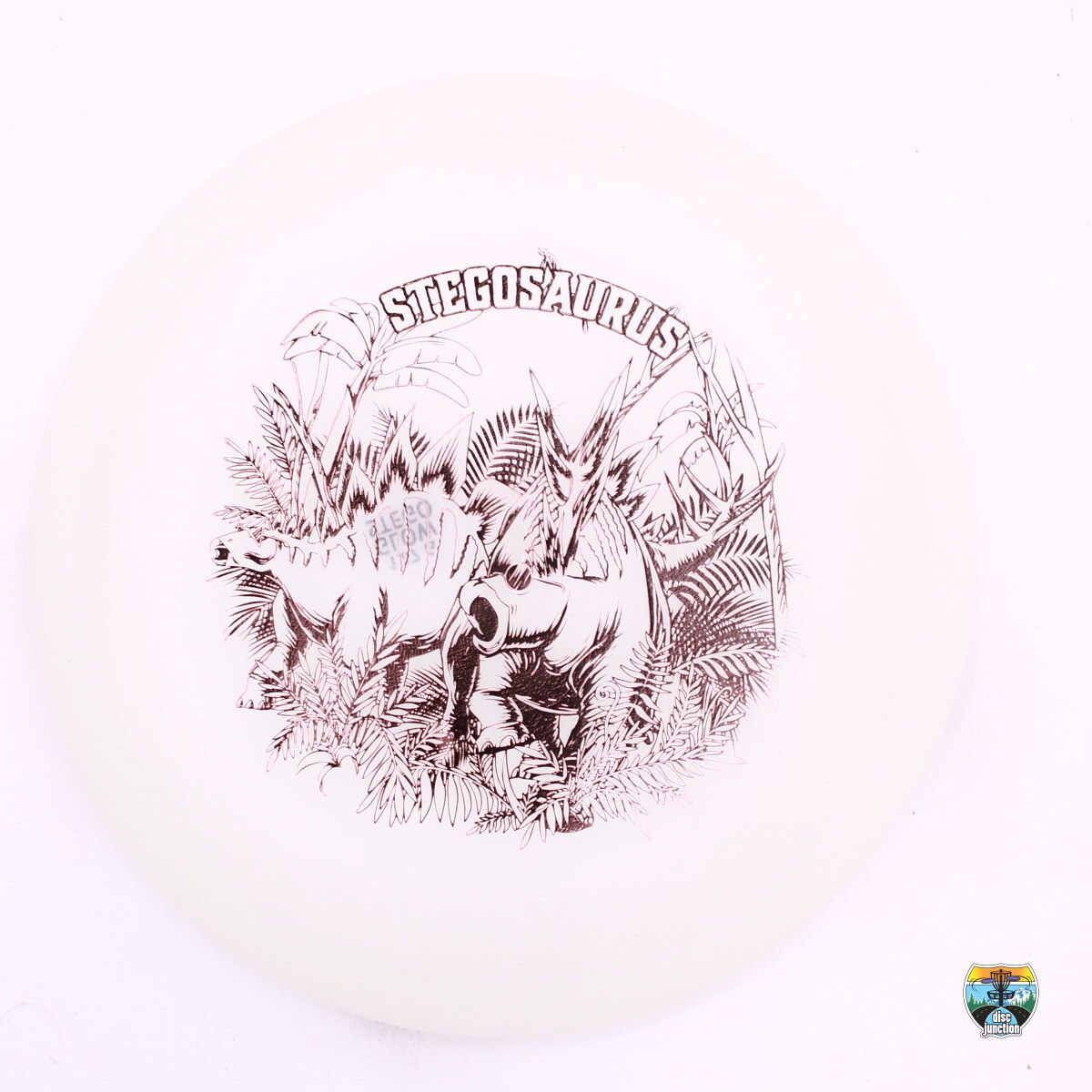 Dino Discs Egg Shell Glow Stegosaurus, Manufacturer Weight Range: 150- Grams, Color: Glow, Serial Number: 0760-0012