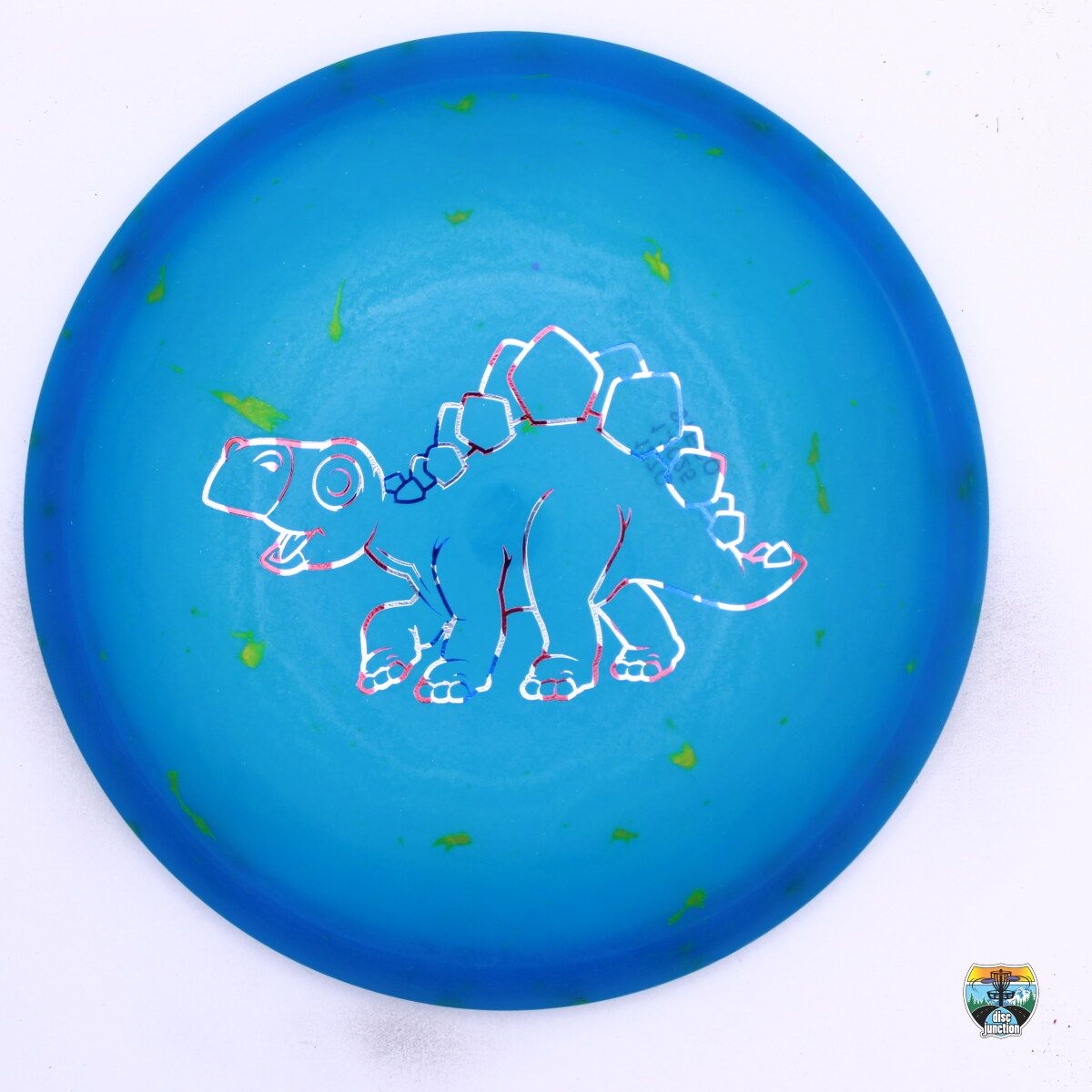 Dino Discs Egg Shell Stegosaurus, Manufacturer Weight Range: 150- Grams, Color: Blue, Serial Number: 0593-0010