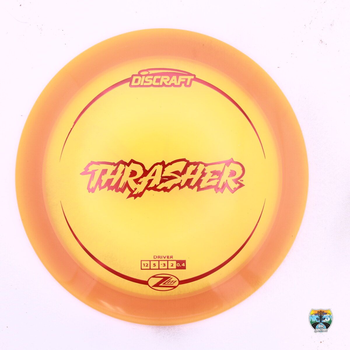 Discraft Z Lite Thrasher, Manufacturer Weight Range: 151-159 Grams, Color: Orange, Serial Number: 0610-0138