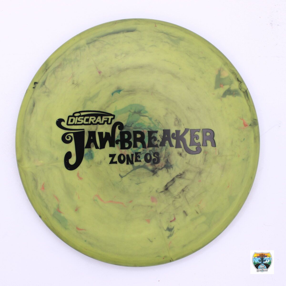 Discraft Jawbreaker Zone OS, Manufacturer Weight Range: 170-172 Grams, Color: Green, Serial Number: 0055-0065