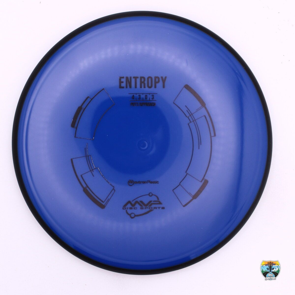 MVP Neutron Entropy, Manufacturer Weight Range: 170-175 Grams, Color: Blue/Black, Serial Number: 0711-0136