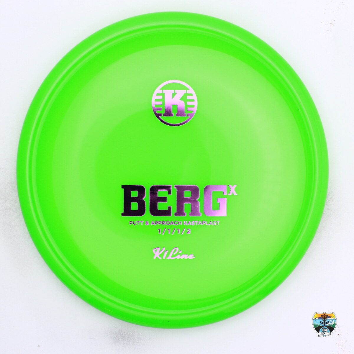 Kastaplast K1 Line Berg X, Manufacturer Weight Range: 173+ Grams, Color: Green, Serial Number: 0606-0072