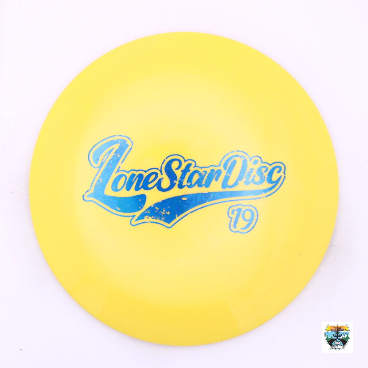 Lone Star Disc Alpha Spur, Manufacturer Weight Range: 173-176 Grams, Color: Yellow, Serial Number: 0104-0029