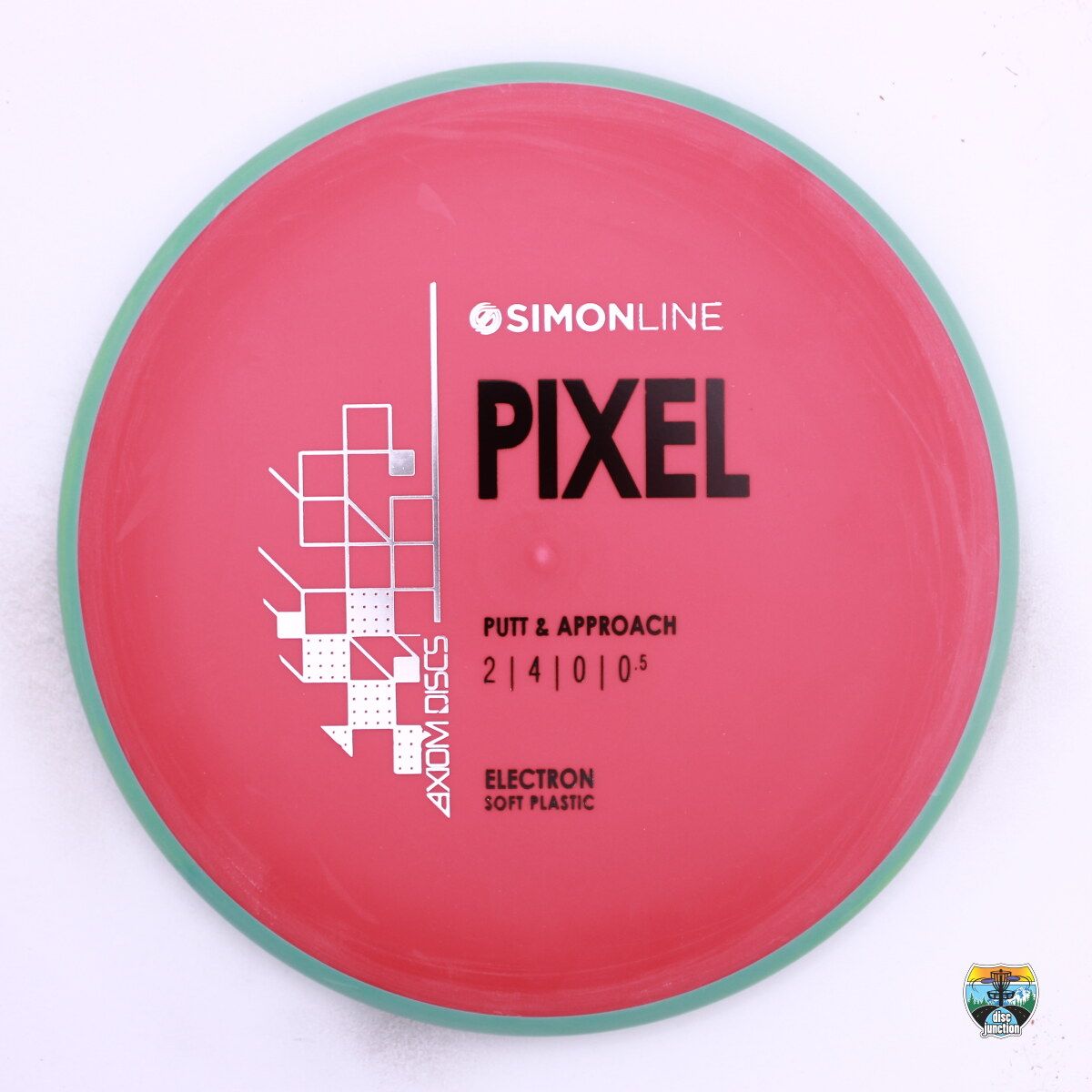 Axiom Electron Soft Pixel Simon Lizotte Simon Line, Manufacturer Weight Range: 170-175 Grams, Color: Red/Green, Serial Number: 0594-0023