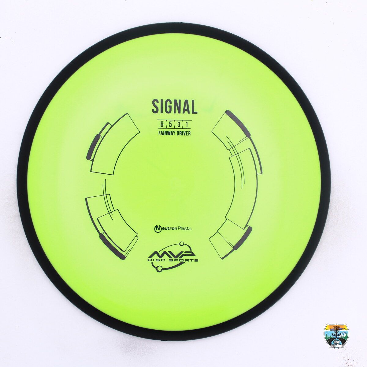 MVP Neutron Signal, Manufacturer Weight Range: 165-169 Grams, Color: Green/Black, Serial Number: 0567-0065