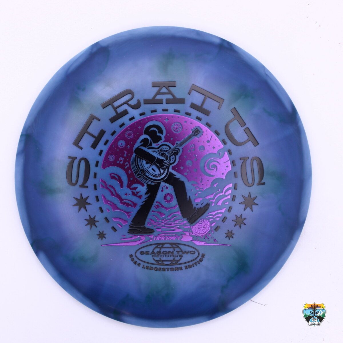 Discraft Z Swirl Stratus Ledgestone Edition 2024 Season 2, Manufacturer Weight Range: 164-166 Grams, Color: Purple, Serial Number: 0193-0075