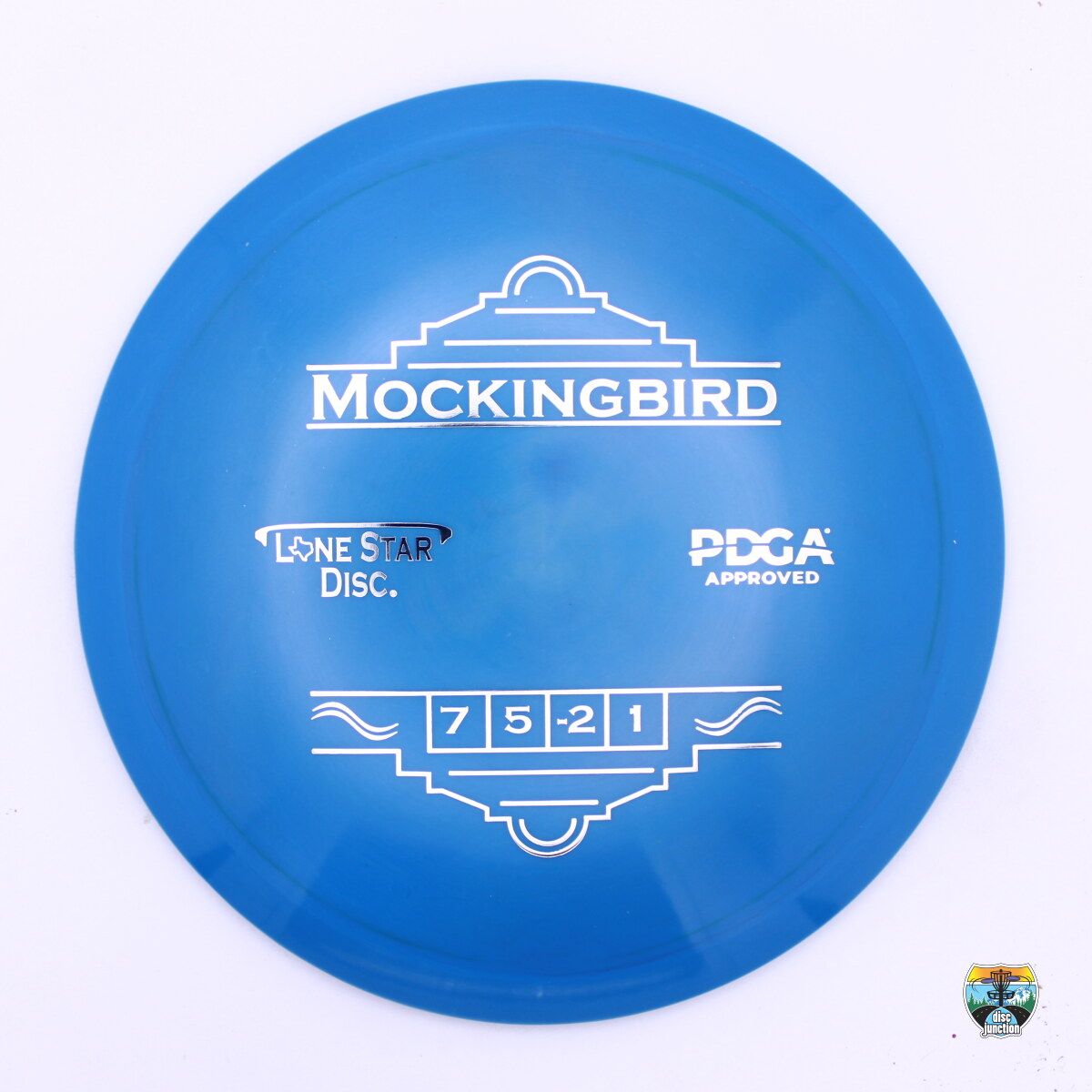 Lone Star Disc Alpha Mockingbird, Manufacturer Weight Range: 170-172 Grams, Color: Blue, Serial Number: 0204-0100