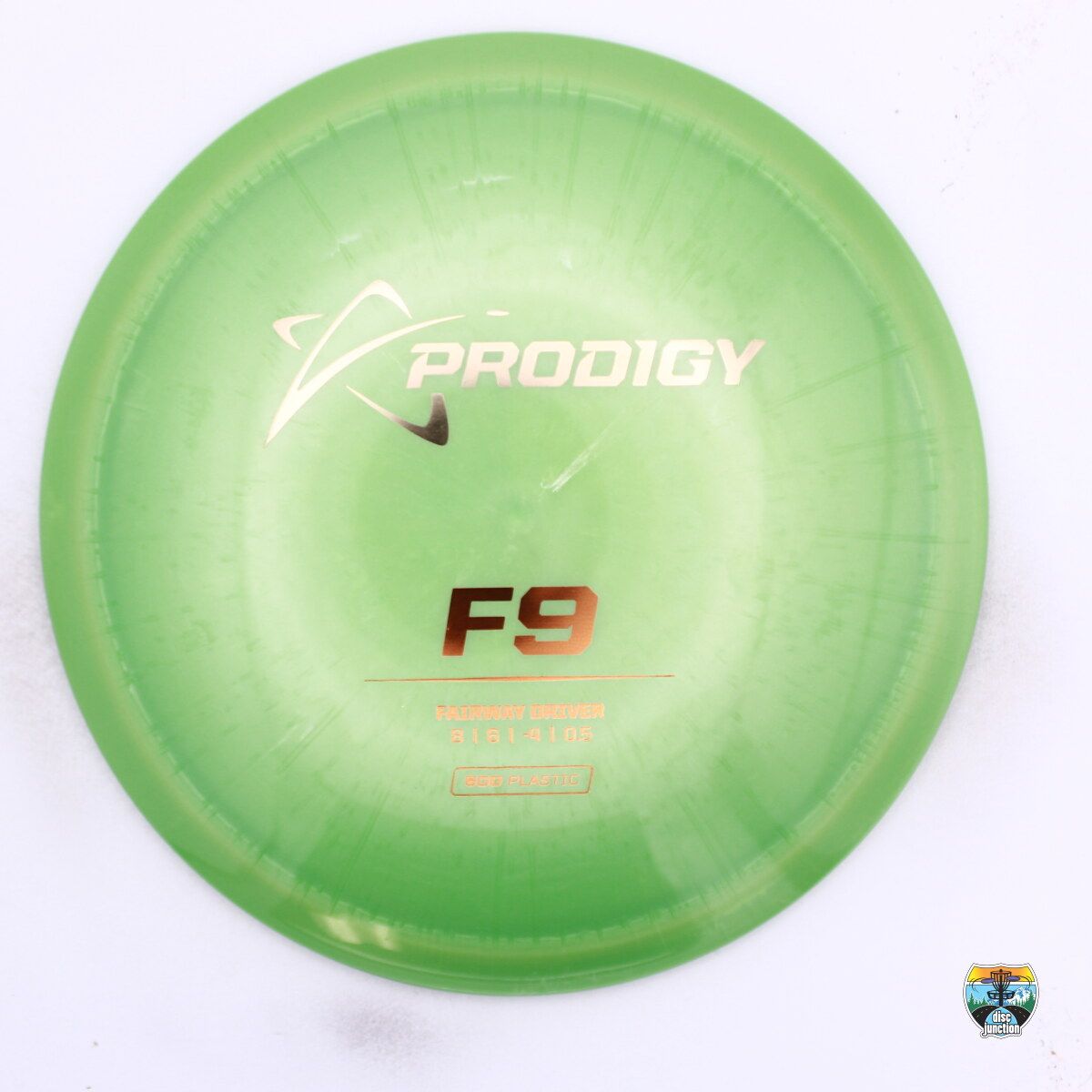 Prodigy 500 F9, Manufacturer Weight Range: 170-175 Grams, Color: Green, Serial Number: 0605-0045