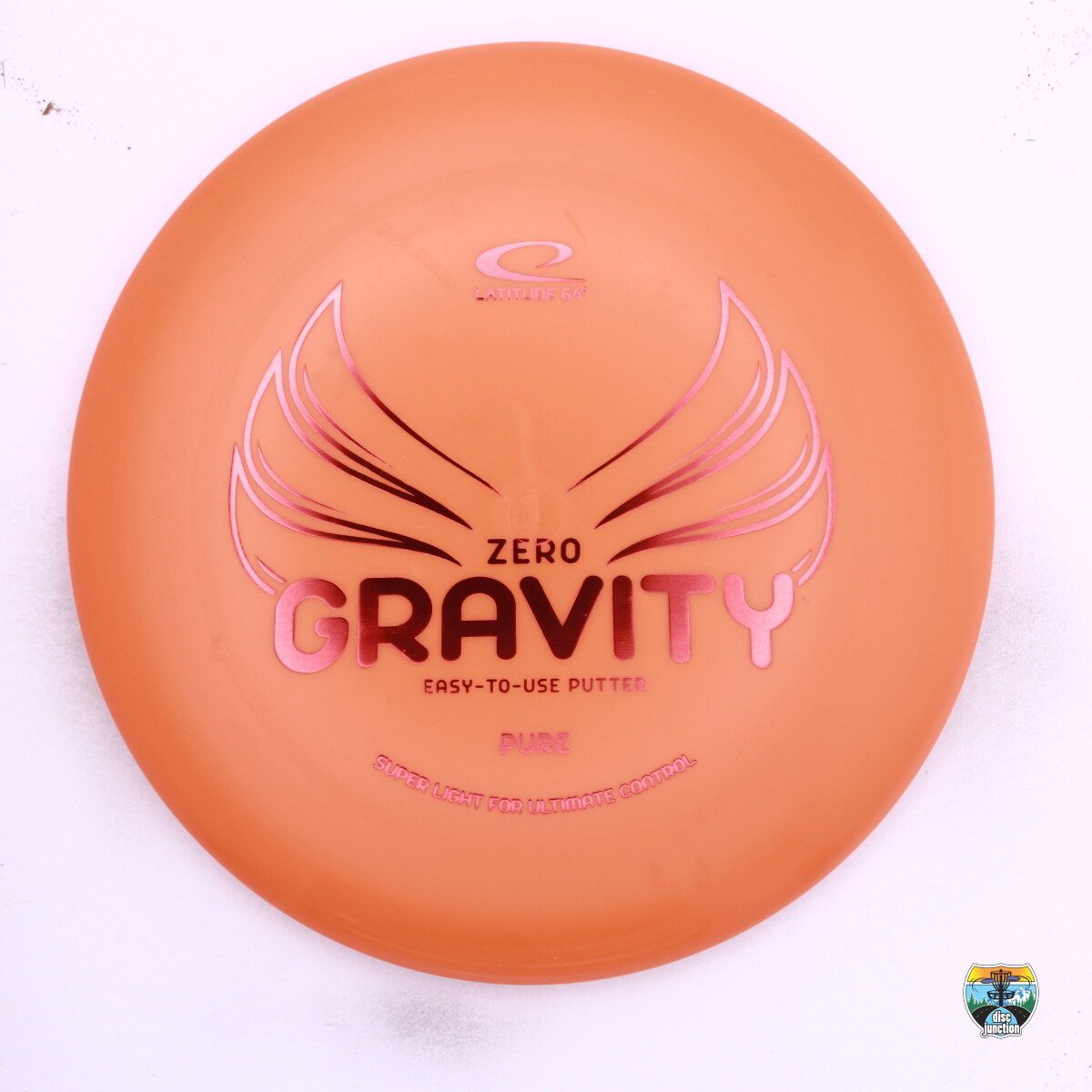 Latitude 64° Zero Gravity Pure, Manufacturer Weight Range: 120-130 Grams, Color: Orange, Serial Number: 0641-0033