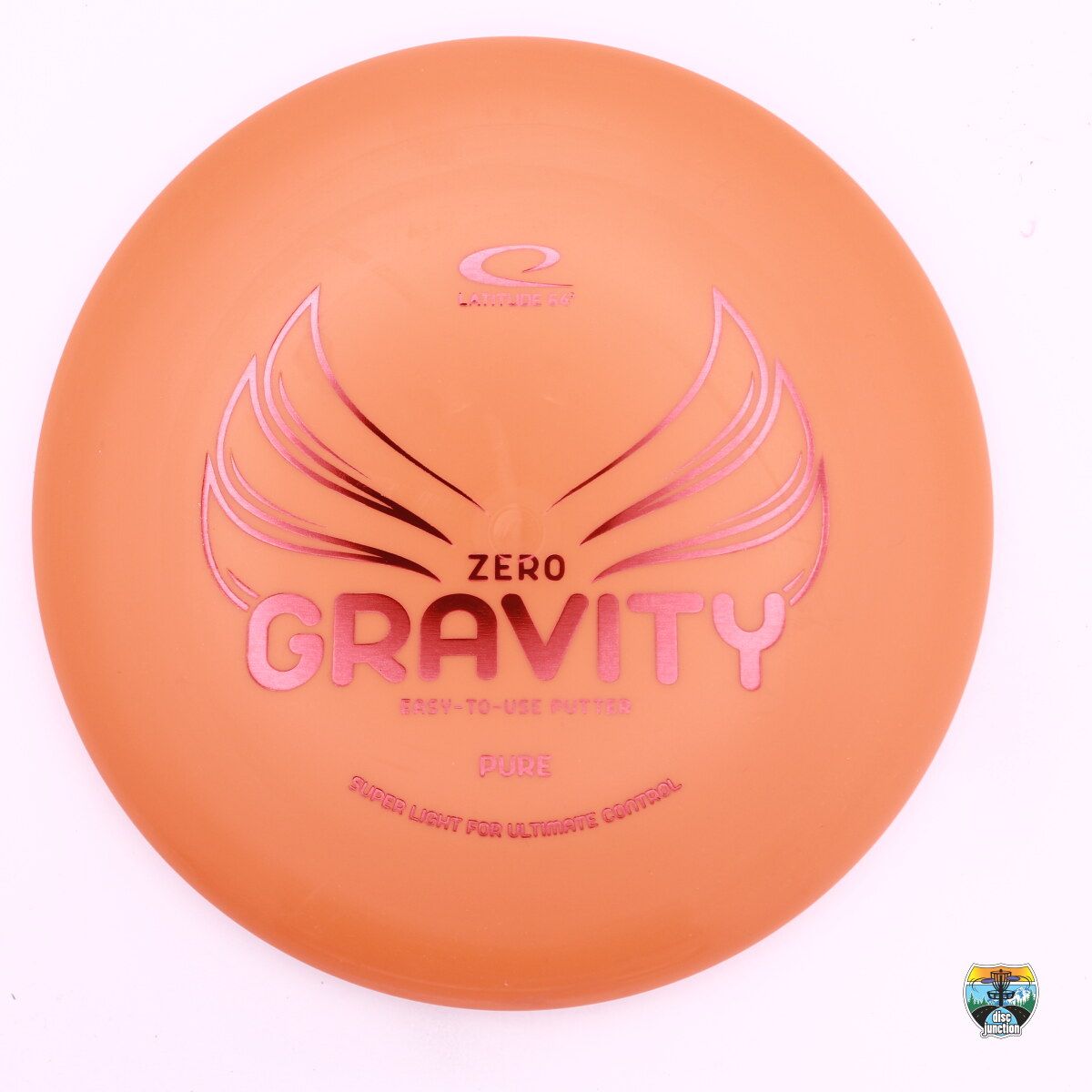 Latitude 64° Zero Gravity Pure, Manufacturer Weight Range: 120-130 Grams, Color: Orange, Serial Number: 0709-0084