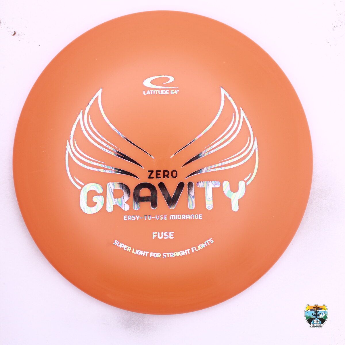 Latitude 64° Zero Gravity Fuse, Manufacturer Weight Range: 120-130 Grams, Color: Orange, Serial Number: 0641-0029