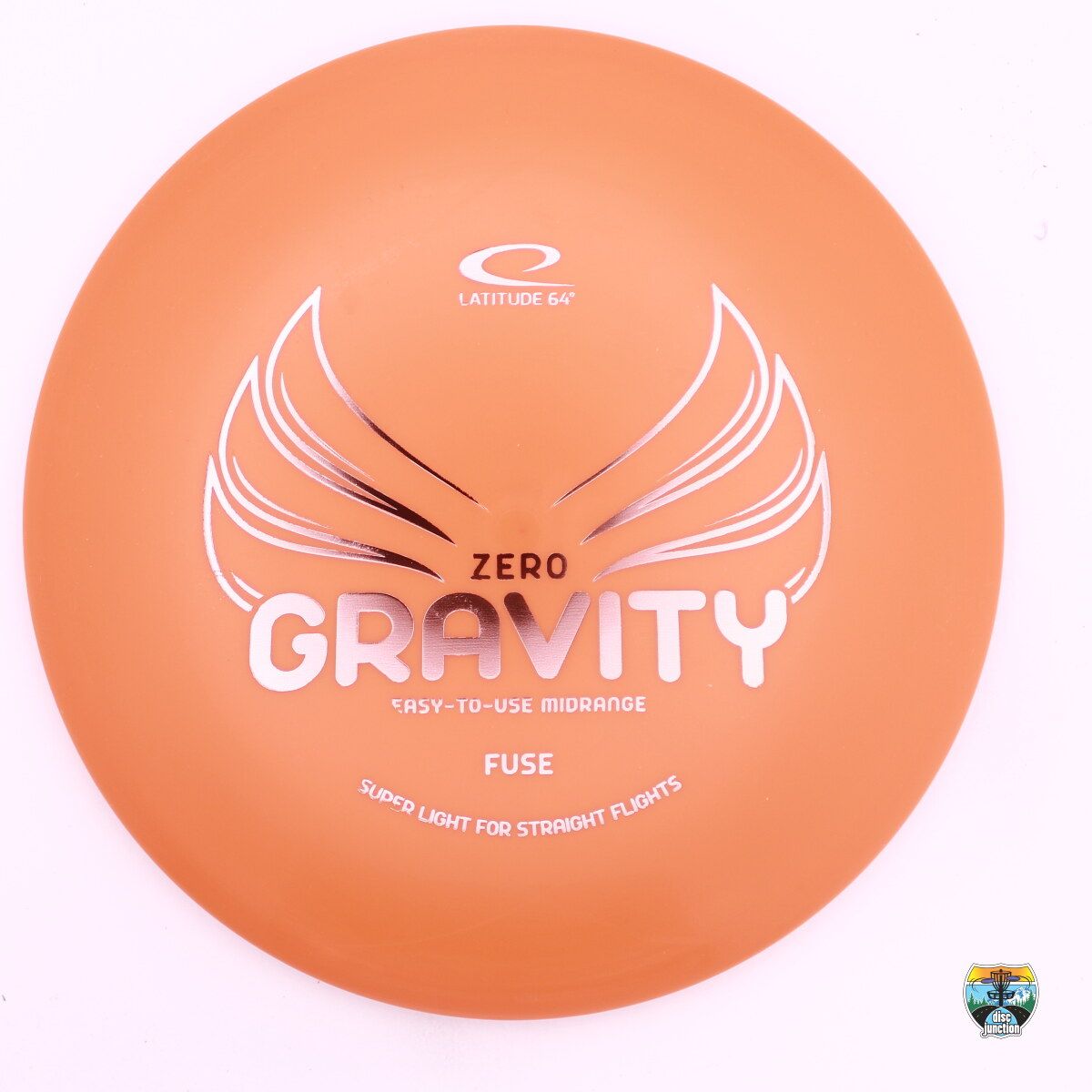 Latitude 64° Zero Gravity Fuse, Manufacturer Weight Range: 120-130 Grams, Color: Orange, Serial Number: 0709-0081