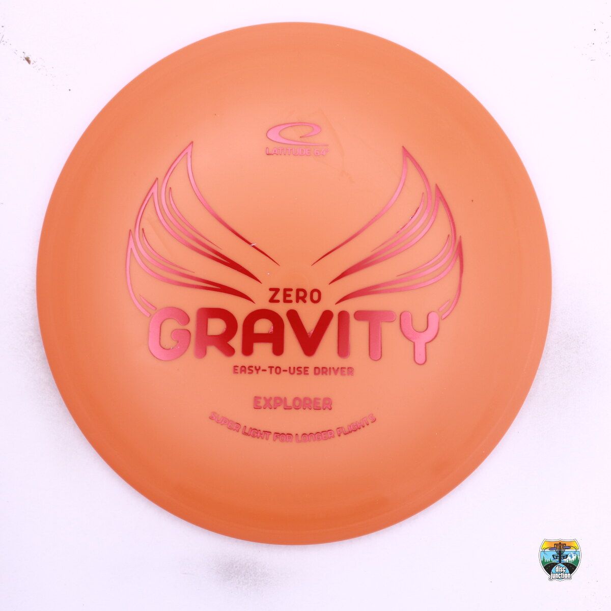 Latitude 64° Zero Gravity Explorer, Manufacturer Weight Range: 120-130 Grams, Color: Orange, Serial Number: 0641-0025
