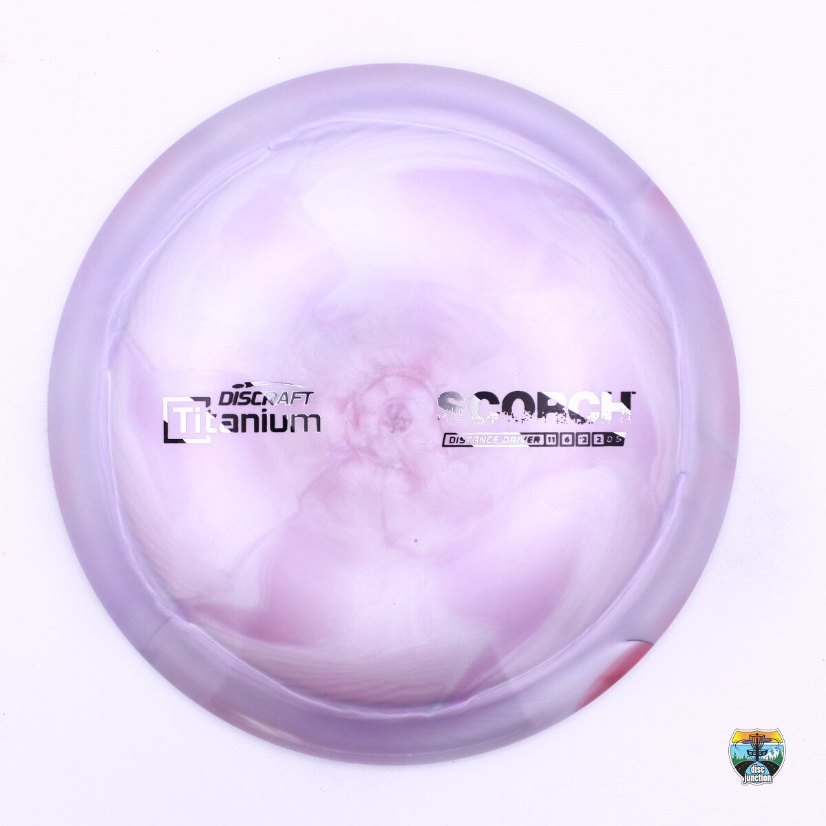 Discraft Titanium Scorch, Manufacturer Weight Range: 170-172 Grams, Color: Purple, Serial Number: 0238-0069