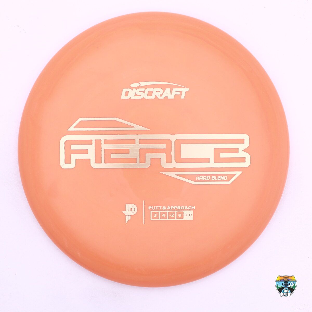 Discraft Hard Fierce Paige Pierce, Manufacturer Weight Range: 173-174 Grams, Color: Orange, Serial Number: 0468-0010