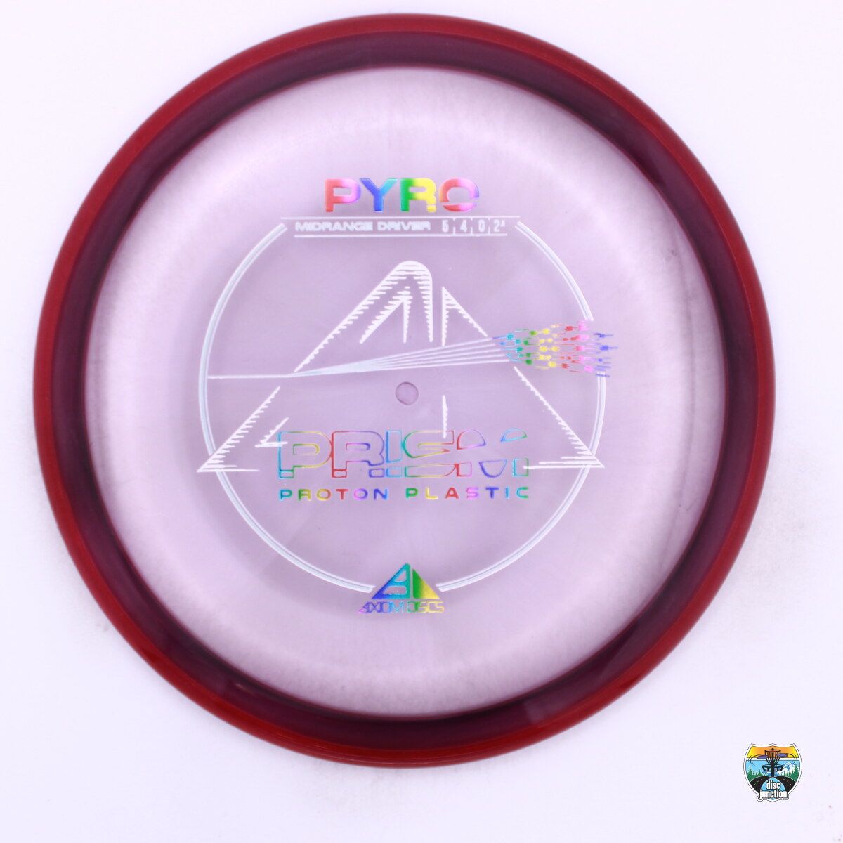 Axiom Prism Proton Pyro, Manufacturer Weight Range: 176-179 Grams, Color: Purple/Purple, Serial Number: 0348-0098