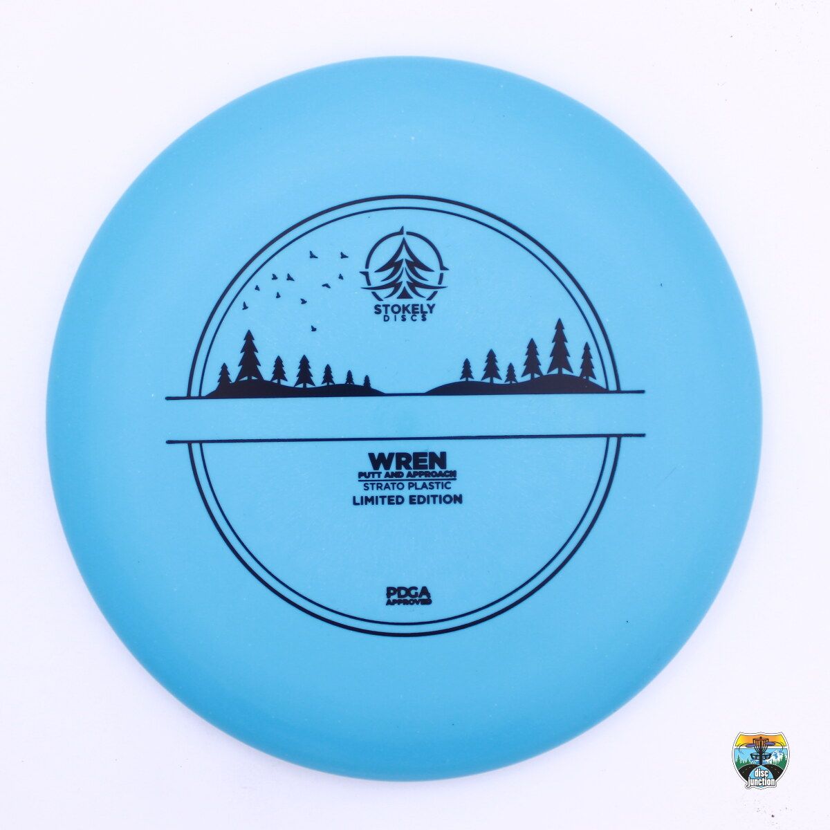 Stokely Discs - Strato Wren Limited Edition, Manufacturer Weight Range: 173-175 Grams, Color: Blue, Serial Number: 0437-0001