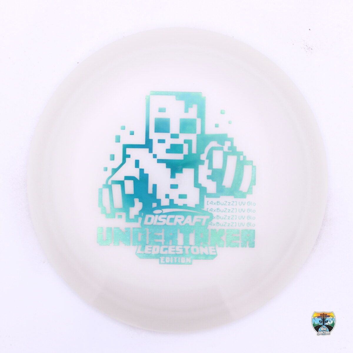 Discraft UV Glo Undertaker Ledgestone Edition 2024 Finale, Manufacturer Weight Range: 173-174 Grams, Color: Glow, Serial Number: 0273-0064