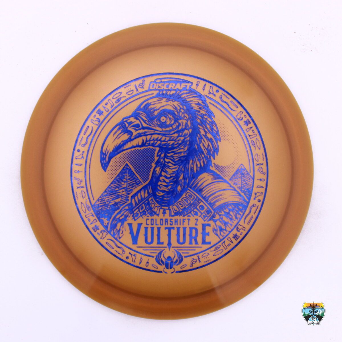 Discraft Z Colorshift Vulture Ledgestone Edition 2024 Finale, Manufacturer Weight Range: 173-174 Grams, Color: Yellow, Serial Number: 0273-0076