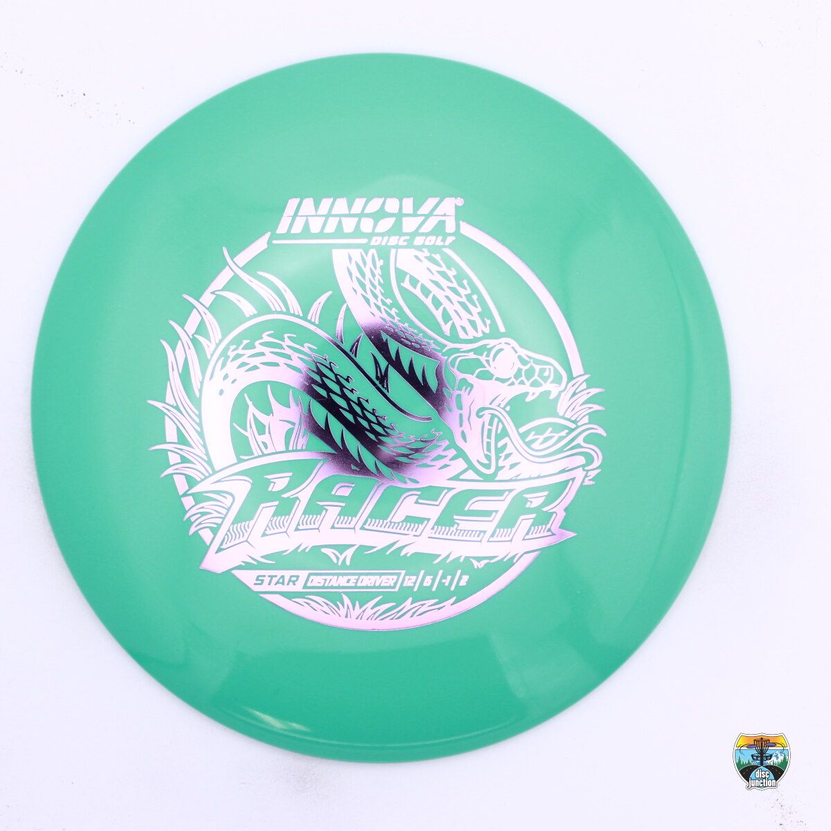 Innova Star Racer, Manufacturer Weight Range: 173-175 Grams, Color: Green, Serial Number: 0485-0100