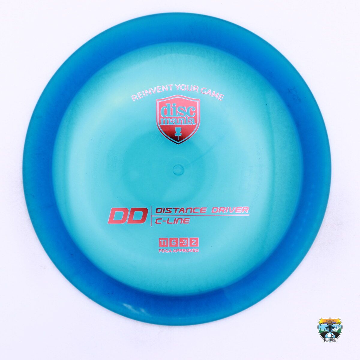 Discmania C-Line DD, Manufacturer Weight Range: 173+ Grams, Color: Blue, Serial Number: 0342-0001