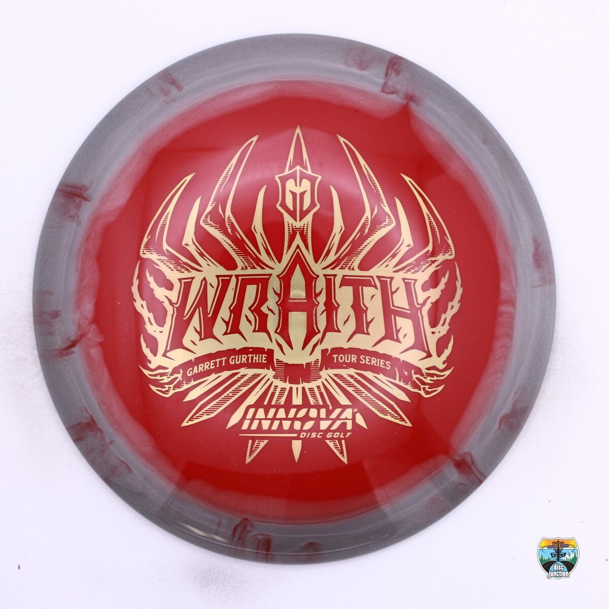 Innova Halo Star Wraith 2025 Tour Series Garrett Gurthie, Manufacturer Weight Range: 173-175 Grams, Color: Red/Grey, Serial Number: 0586-0096