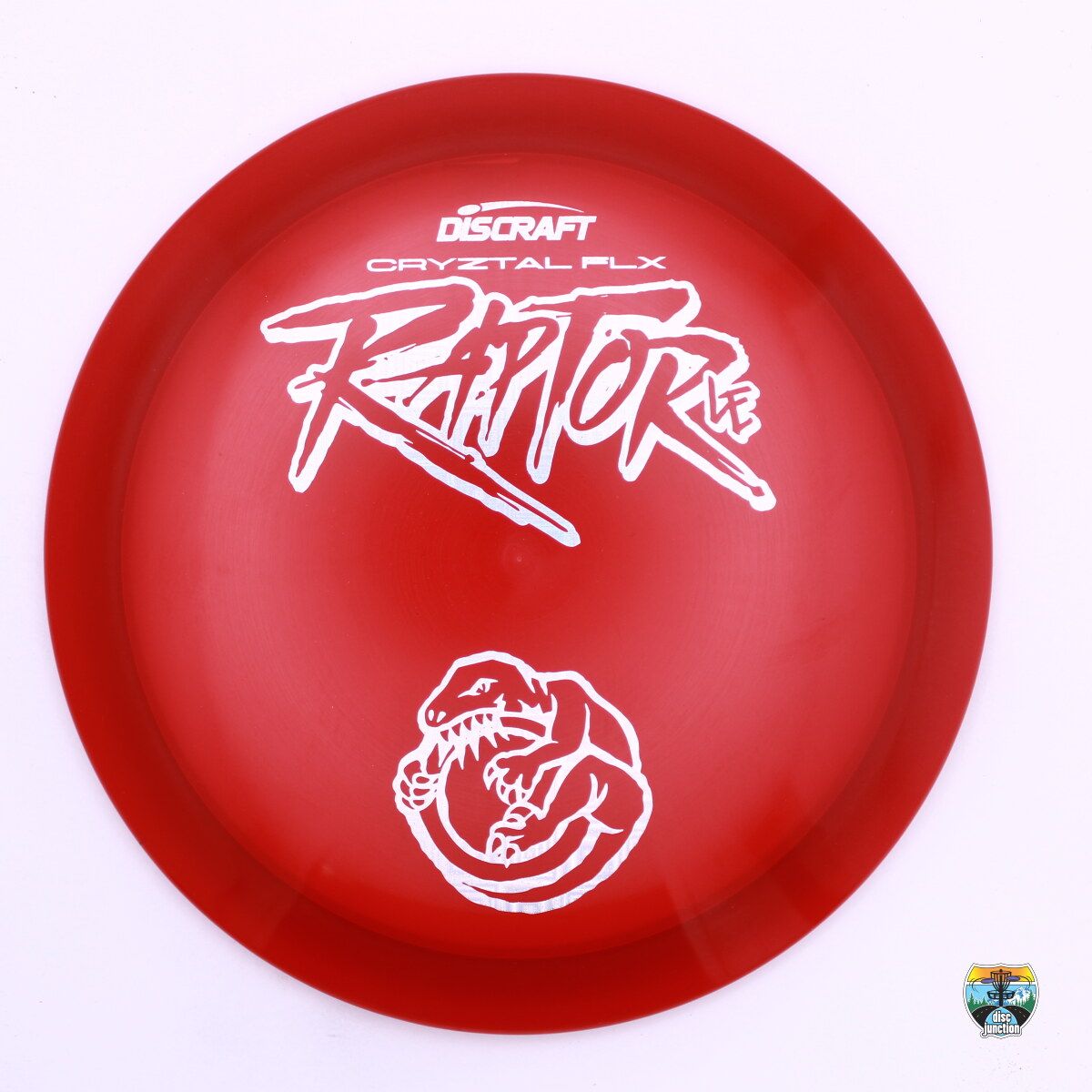 Discraft CryZtal FLX Raptor Ledgestone Edition 2025 Season 1, Manufacturer Weight Range: 173-174 Grams, Color: Red, Serial Number: 0423-0026