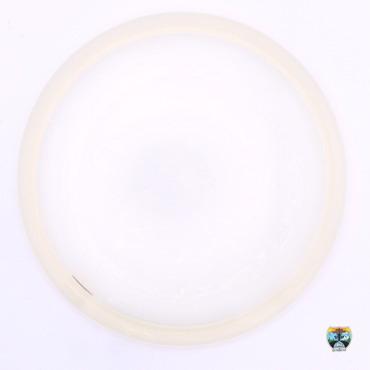 Discraft CryZtal Clear Buzzz Ledgestone Edition 2025 Season 1 Ghost Stamp, Manufacturer Weight Range: 173-174 Grams, Color: Clear, Serial Number: 0423-0020