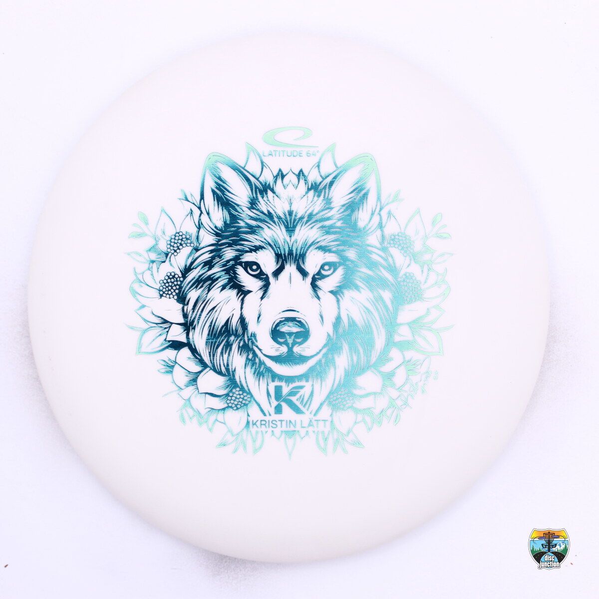 Latitude 64° Zero Medium Moonshine Pure 2025 Team Series Kristin Latt, Manufacturer Weight Range: 173+ Grams, Color: White, Serial Number: 0579-0025