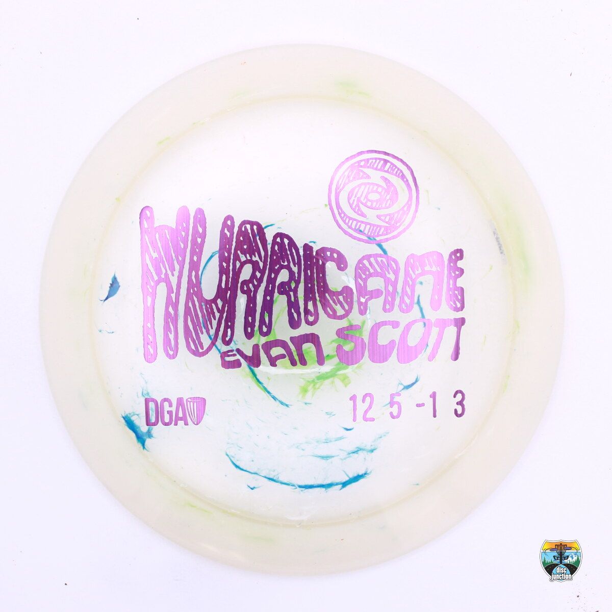 DGA Granite Hurricane 2025 Tour Series Evan Scott, Manufacturer Weight Range: 173-174 Grams, Color: Multi, Serial Number: 0441-0008