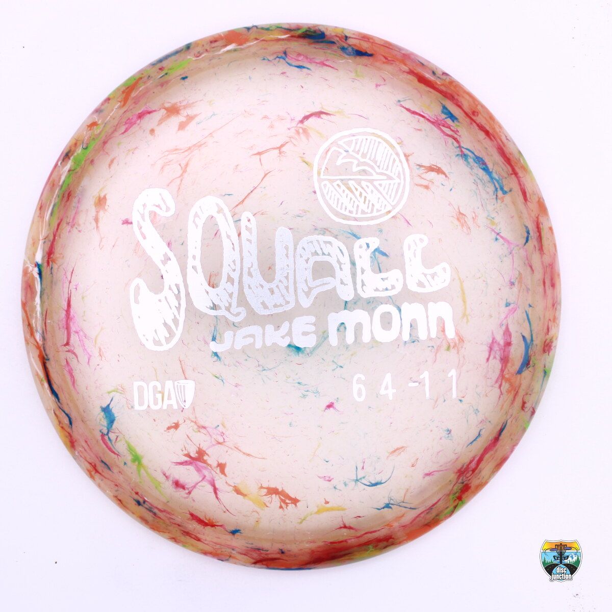 DGA Granite Squall 2025 Tour Series Jake Monn, Manufacturer Weight Range: 175-176 Grams, Color: Multi, Serial Number: 0441-0028