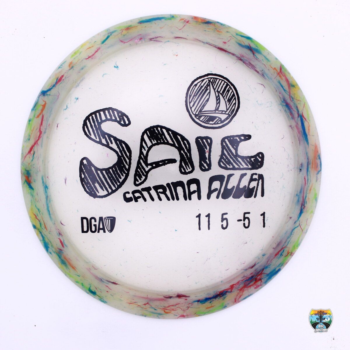 DGA Granite Sail 2025 Tour Series Catrina Allen, Manufacturer Weight Range: 173-174 Grams, Color: Multi, Serial Number: 0441-0024