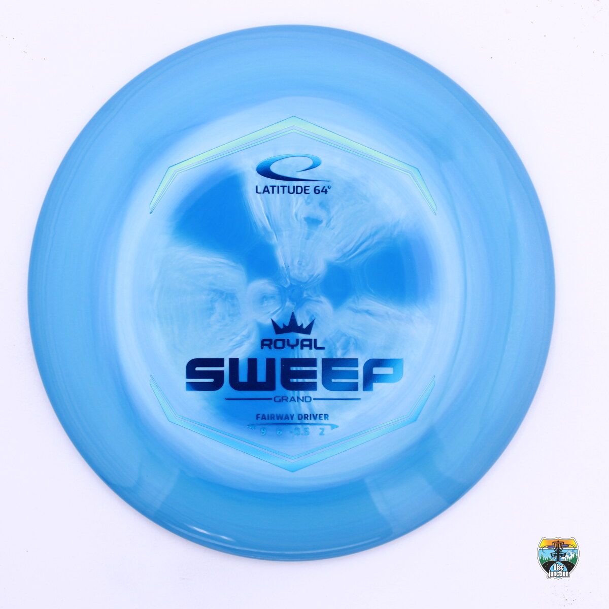 Latitude 64° Royal Grand Sweep, Manufacturer Weight Range: 173+ Grams, Color: Blue, Serial Number: 0442-0066