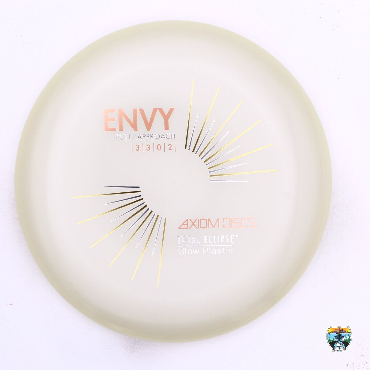 Axiom Total Eclipse Envy, Manufacturer Weight Range: 170-175 Grams, Color: Glow, Serial Number: 0549-0109