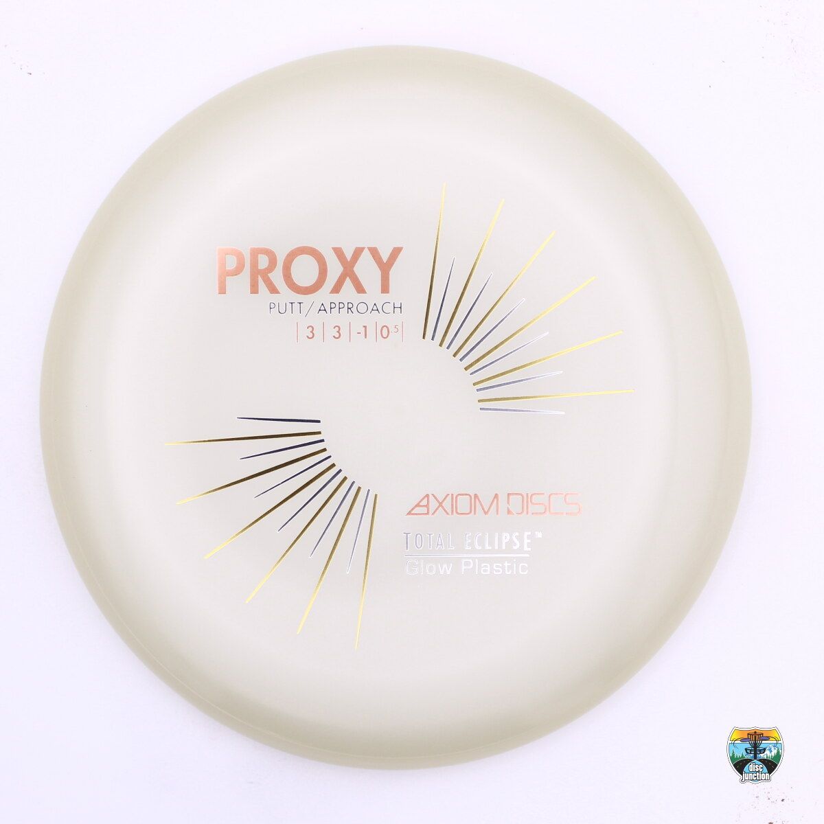 Axiom Total Eclipse Proxy, Manufacturer Weight Range: 170-175 Grams, Color: Glow, Serial Number: 0443-0093
