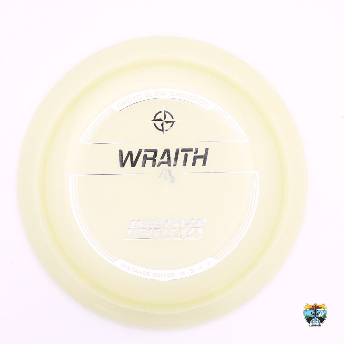 Innova Proto Glow Champion Wraith, Manufacturer Weight Range: 160-164 Grams, Color: Glow, Serial Number: 0679-0127
