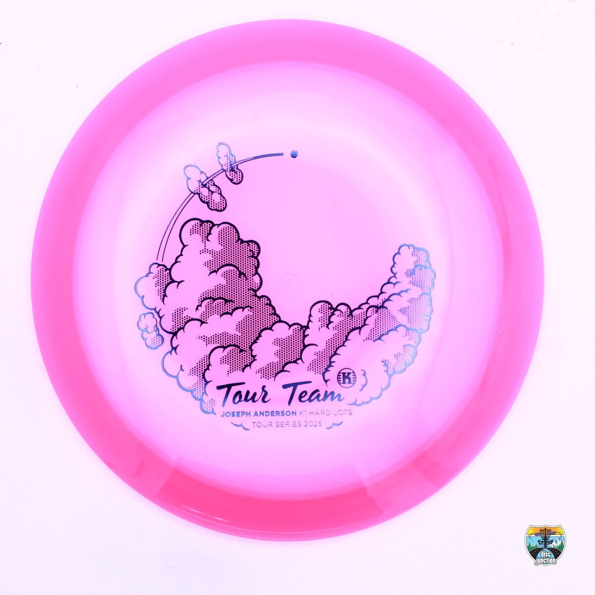Kastaplast K1 Hard Lots 2025 Tour Series Joseph Anderson, Manufacturer Weight Range: 173+ Grams, Color: Pink, Serial Number: 0450-0030