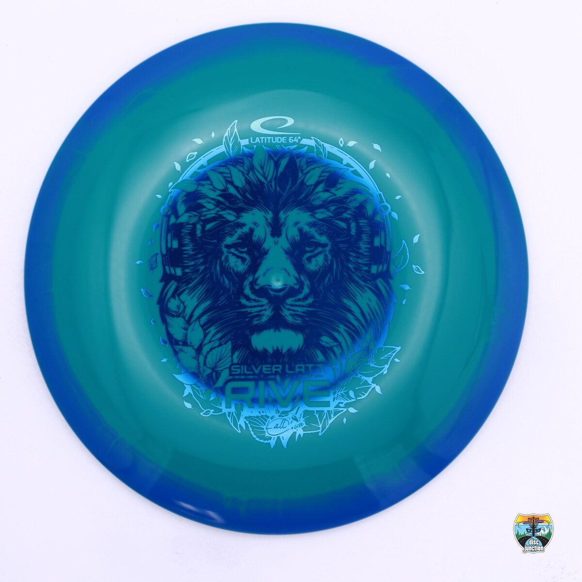 Latitude 64° Royal Grand Orbit Rive 2025 Team Series Silver Latt, Manufacturer Weight Range: 173+ Grams, Color: Turquoise/Blue, Serial Number: 0456-0041