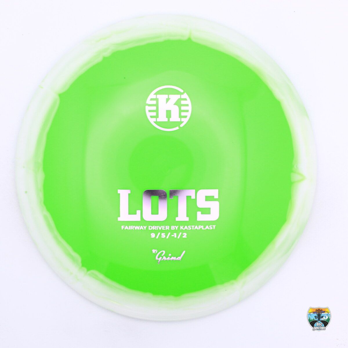 Kastaplast K1 Grind Lots, Manufacturer Weight Range: 173+ Grams, Color: Green/White, Serial Number: 0459-0066