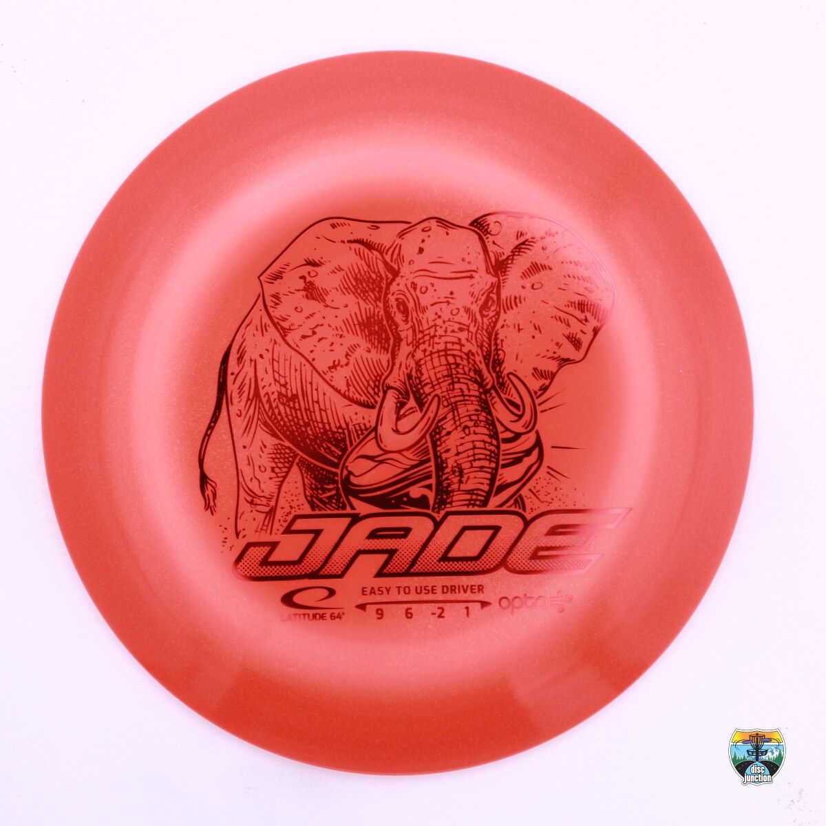 Latitude 64° Opto Air Jade, Manufacturer Weight Range: 145-149 Grams, Color: Orange, Serial Number: 0464-0027